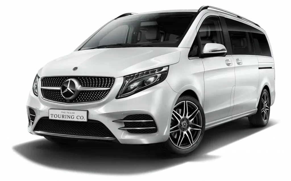 Render of Mercedes-Benz V-Class AMG vehicle